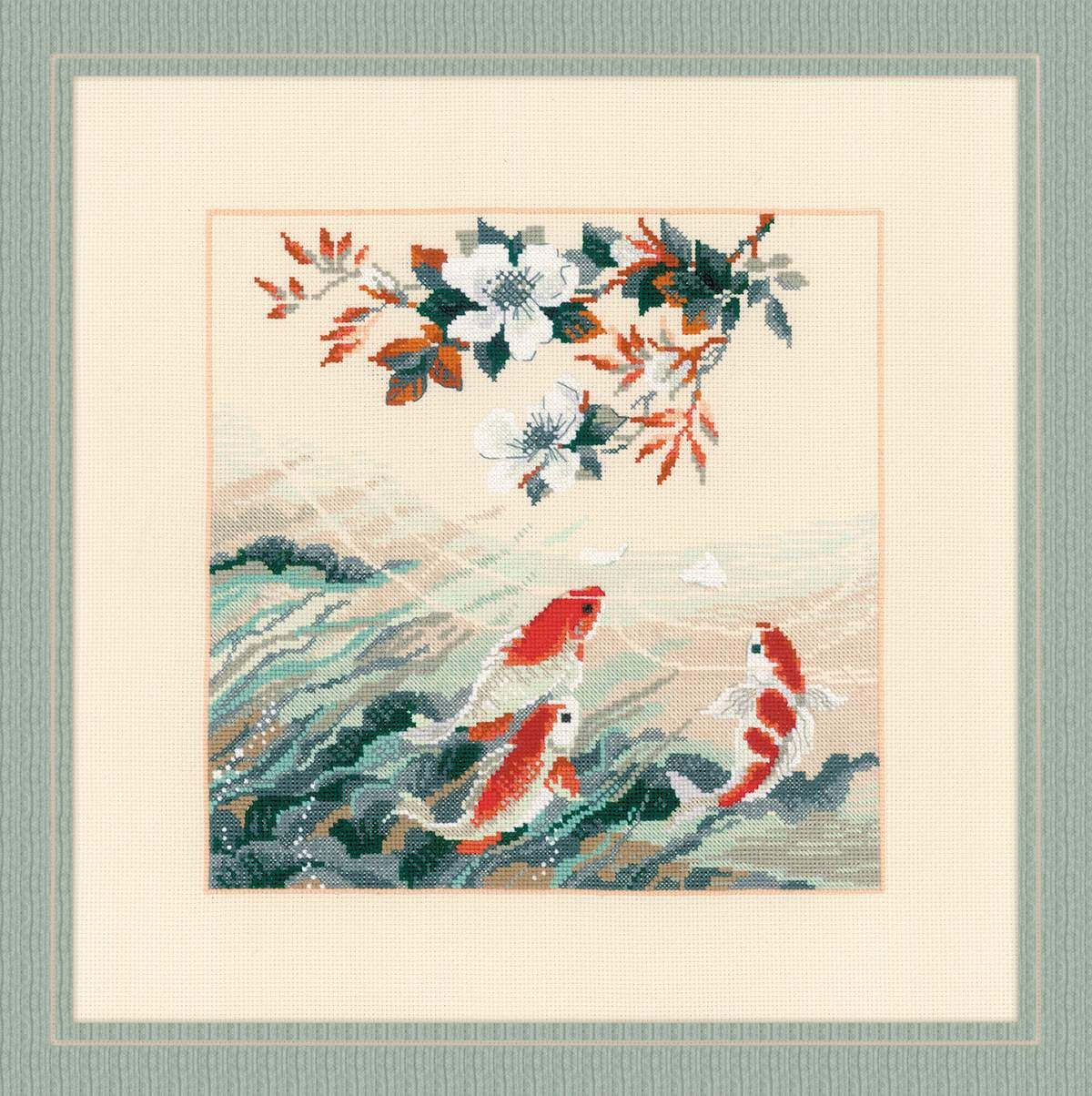 Dancing Fish by Riolis 2015 Counted Cross Stitch Kit