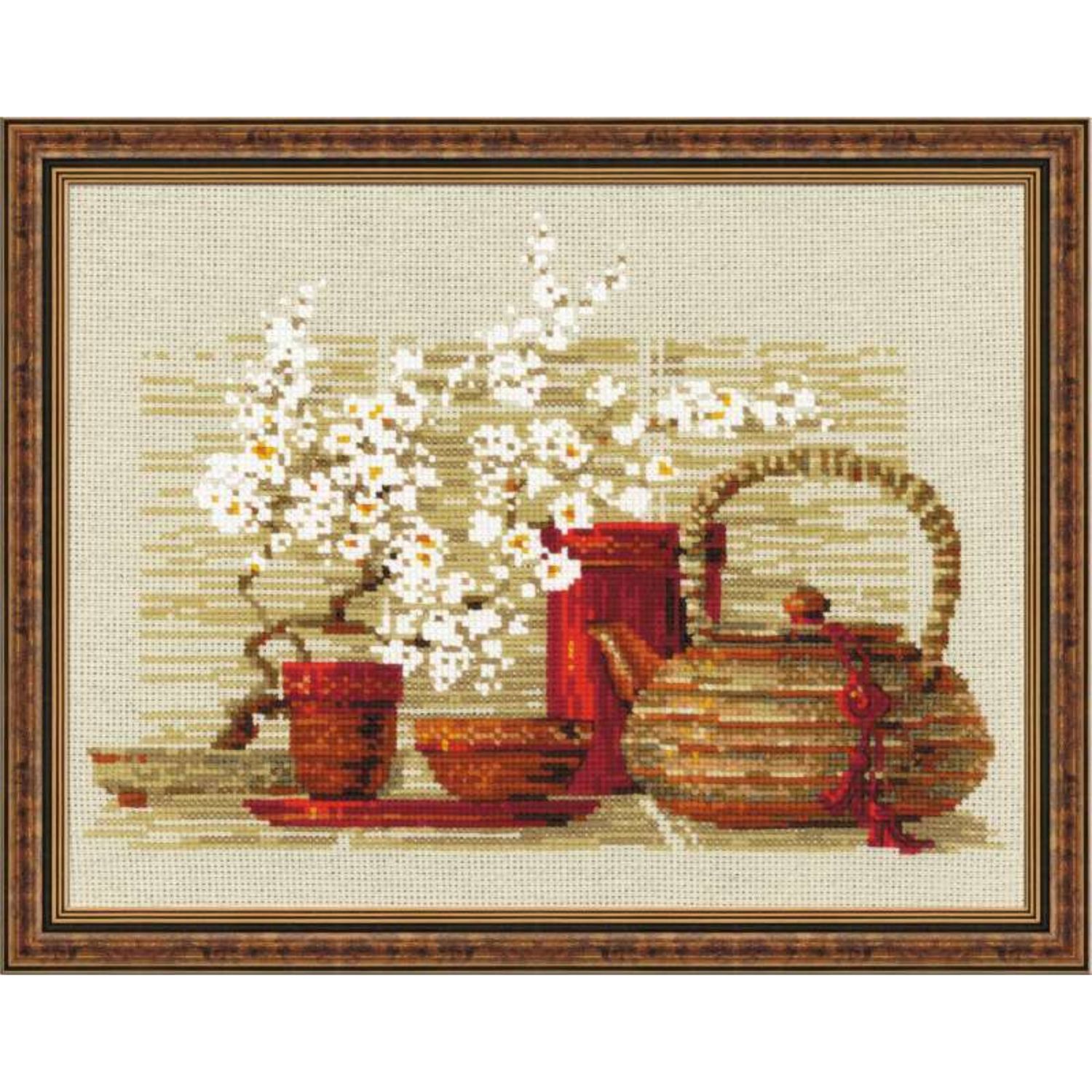 Tea by Riolis 2016 Counted cross stitch kit