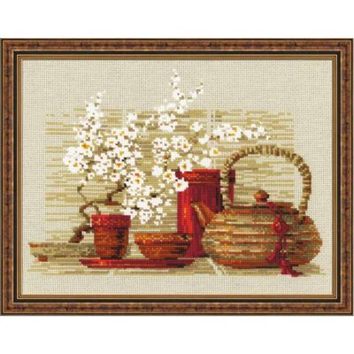 Tea by Riolis 2016 Counted cross stitch kit