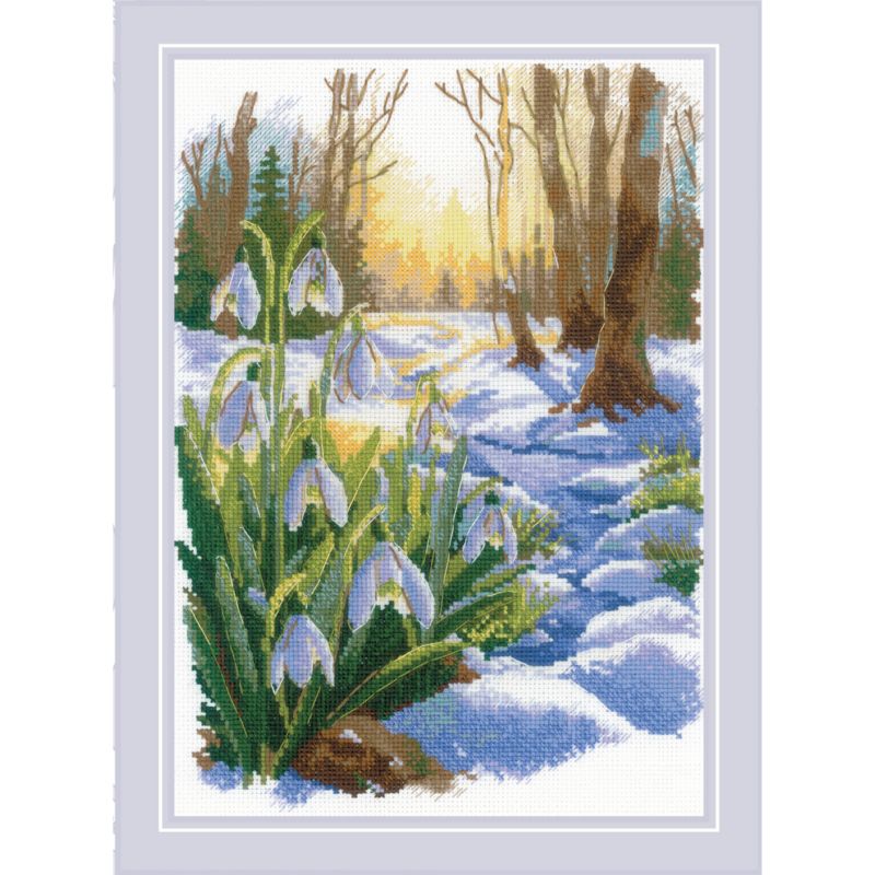Spring Is Coming by Riolis 2025 Counted cross stitch kit