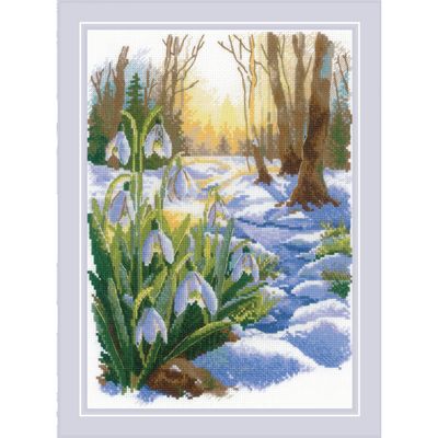 Spring Is Coming by Riolis 2025 Counted cross stitch kit