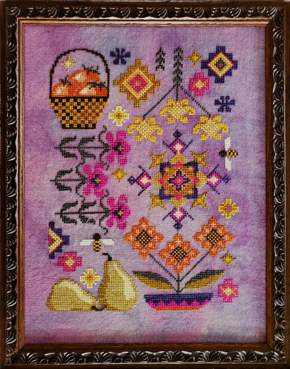 Summer Feels by The Artsy Housewife 2025 counted cross stich pattern