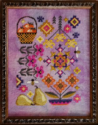 Summer Feels by The Artsy Housewife 2025 counted cross stich pattern