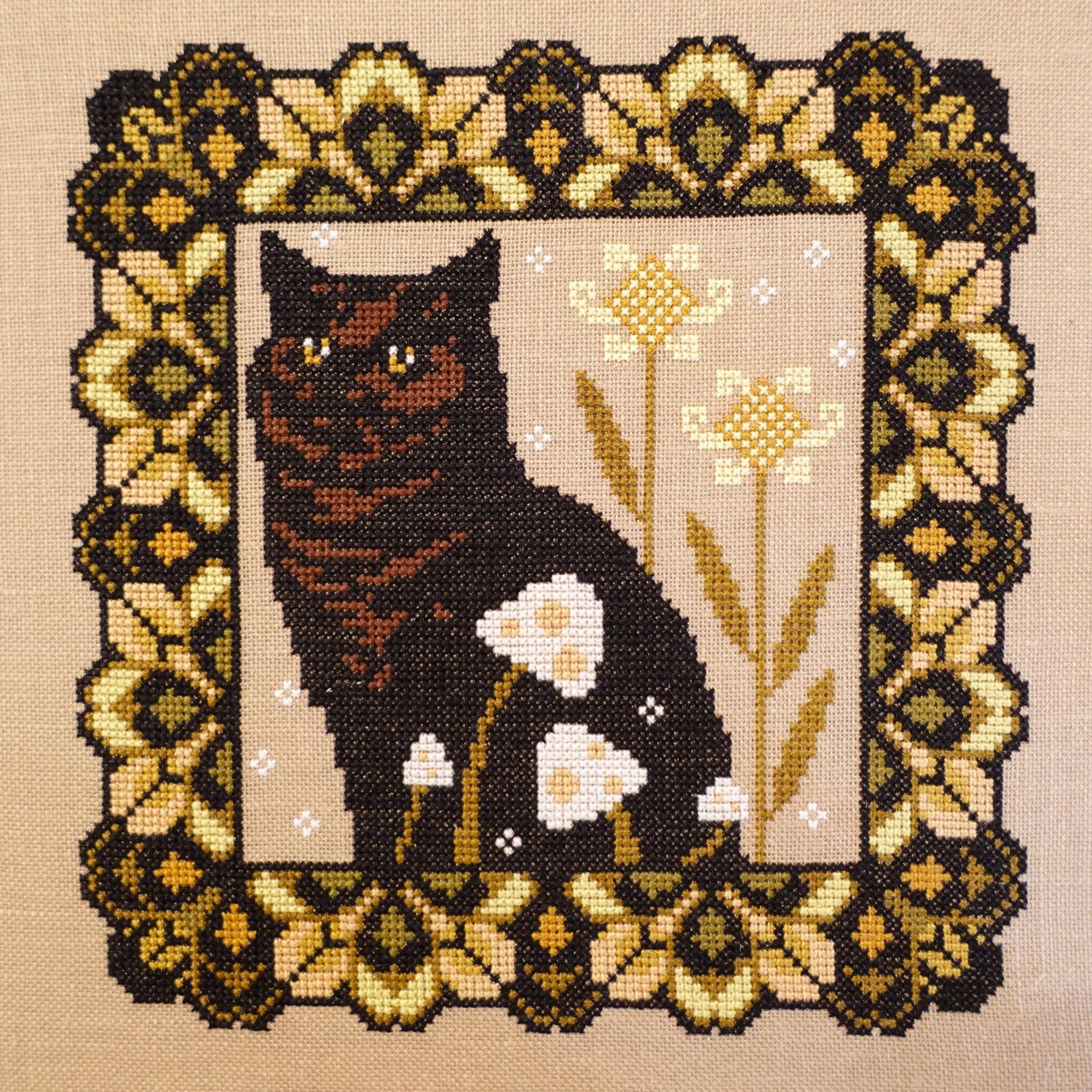 Chonky Forest Kitty by The Artsy Housewife Exclusive Nashville 2026 Counted cross stich pattern