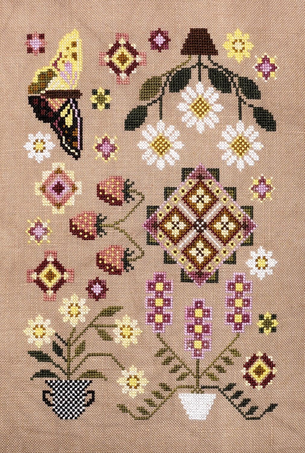 Spring Feels by The Artsy Housewife Exclusive Nashville 2026 Counted cross stich pattern