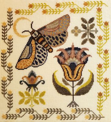 Weeds and Wildflowers by The Artsy Housewife 2024 counted cross stich pattern