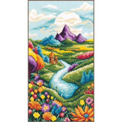 River landscape by Vervaco 2026 Counted cross stitch kit