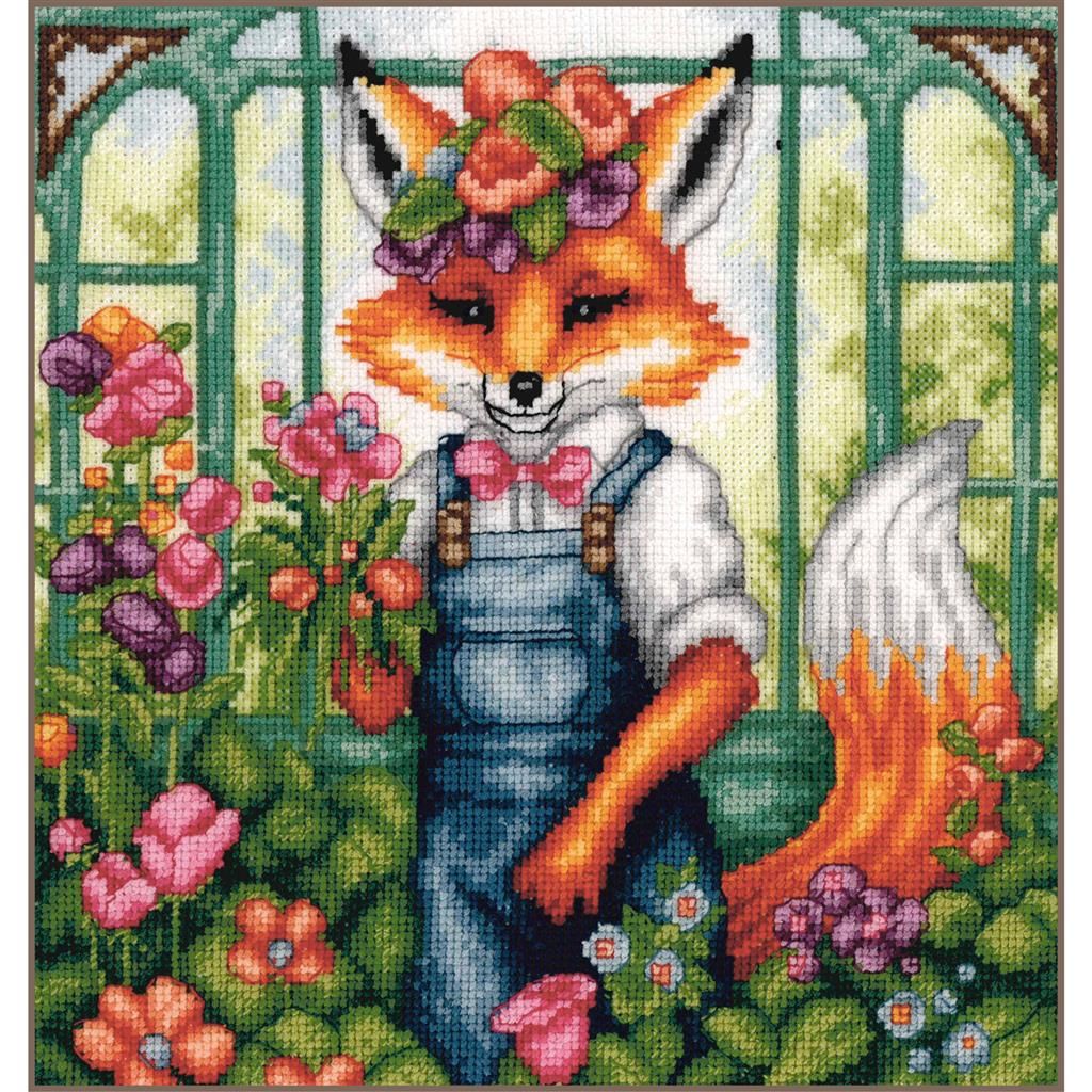 Florian the fox by Lanarte 2026 Fantasy Collection Counted Cross Stitch Kit