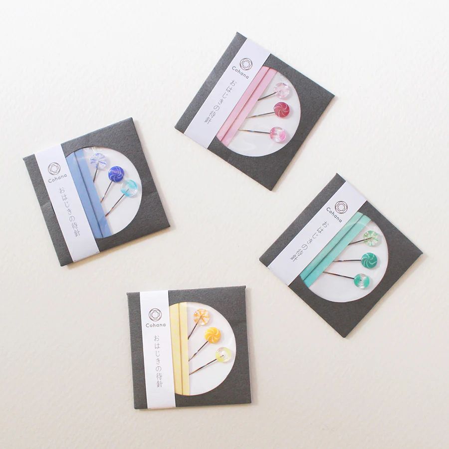 Ohajiki Sewing Pins by Cohana Bringing A Playful Nature to Your Project