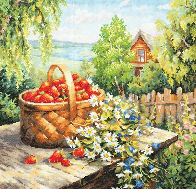 Summer house by Magic Needle 2017 Counted cross stitch kit