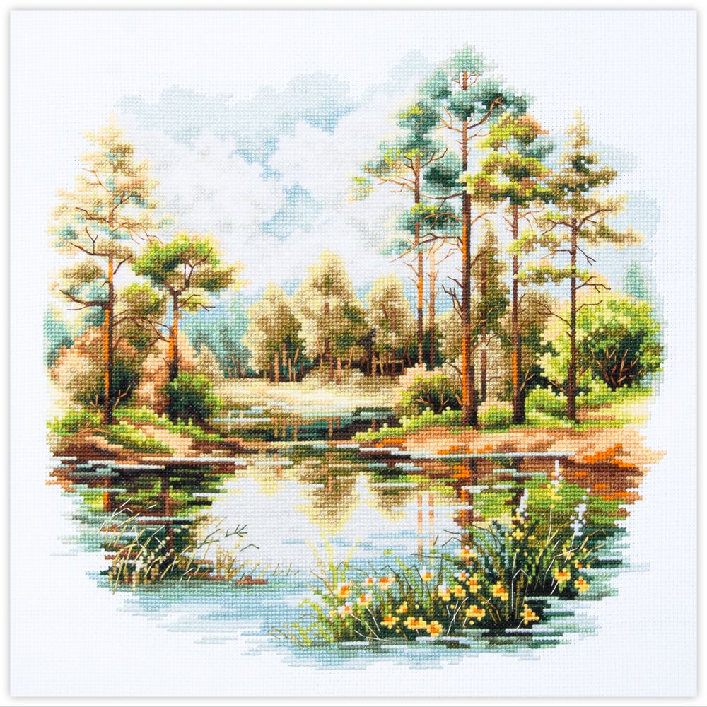 Forest Lake by Magic Needle 2025 Counted cross stitch kit