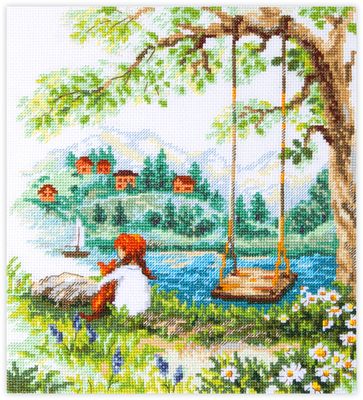 Carefree Days by Magic Needle 2025 Counted cross stitch kit