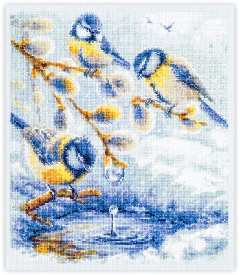 The Promise of Spring by Magic Needle 2026 Counted cross stitch kit