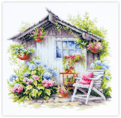 Quiet Happiness by Magic Needle 2025 Counted cross stitch kit