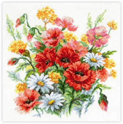 Wildflowers by Magic Needle 2026 Counted cross stitch kit