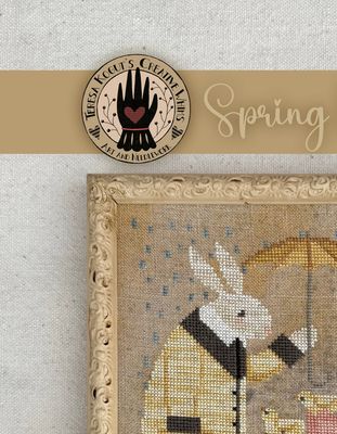 Spring Rain by Teresa Kogut's Creative Whims Exclusive Nashville Market 2026 Counted cross stitch Pattern