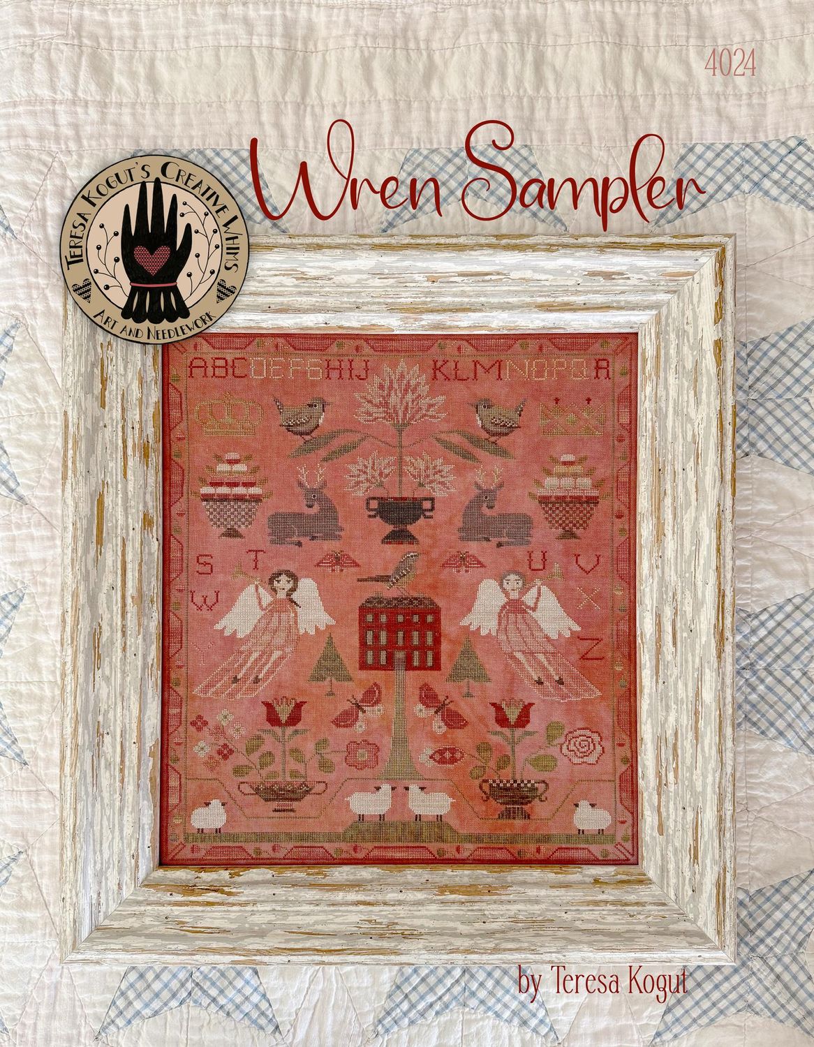 Wren Sampler by Teresa Kogut's Creative Whims 2025 Counted cross stitch Sampler Book