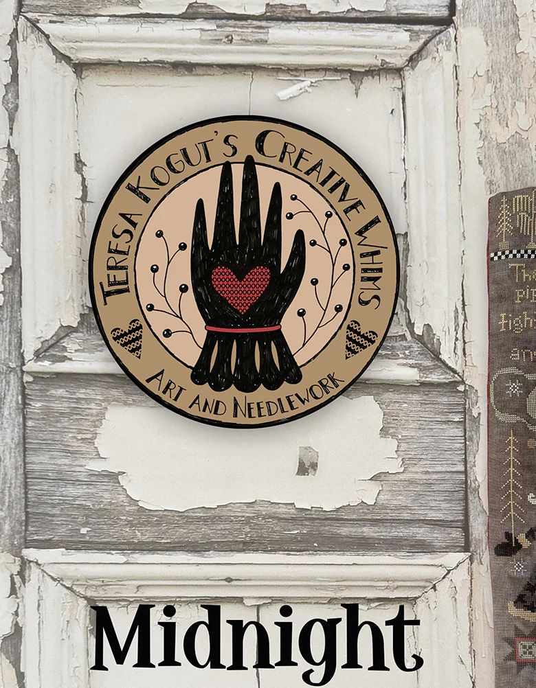 Midnight Santa Stocking by Teresa Kogut's Creative Whims Exclusive Nashville Market 2026 Counted cross stitch Pattern