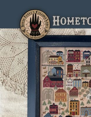 Hometown by Teresa Kogut's Creative Whims Exclusive Nashville Market 2026 Counted cross stitch Pattern