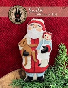 Santa with Ann &amp; Ted by Teresa Kogut's Creative Whims Exclusive Nashville Market 2026 Counted cross stitch Pattern