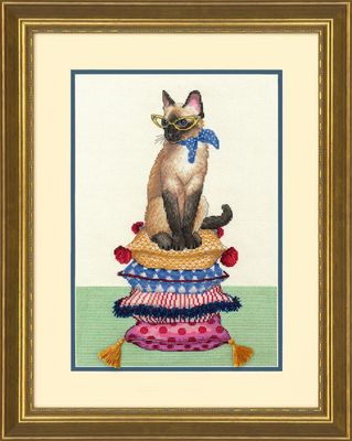 Cat lady by Dimensions 2018 Counted Cross Stitch Kit