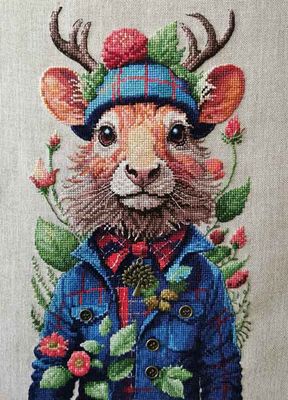 Seamus by Nimuë 2026 Designer Annaïck Chauvel Counted cross stitch Kit or Pattern