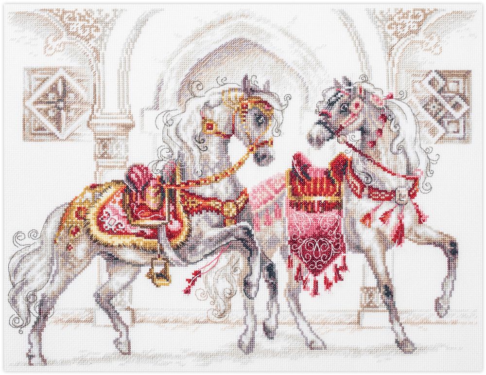 Royal Horses by Magic Needle 2021 Counted cross stitch kit