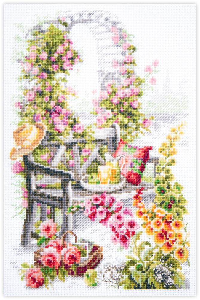 Retreat Garden by Magic Needle 2023 Counted cross stitch kit