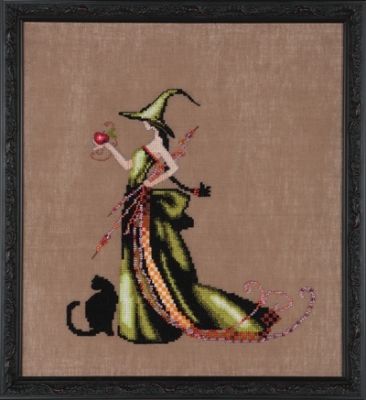 Ana by Nora Corbett 2014 Bewitching Pixies Series Counted cross stitch pattern, embellishment pack