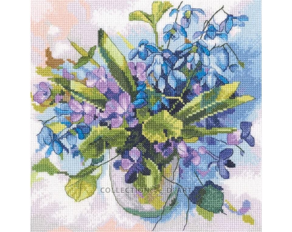 Spring bouquet by RTO 2026 Сounted Cross Stitch Kit