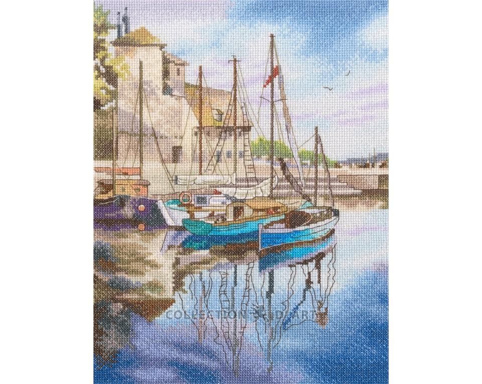 Coastal Boats by RTO 2026 Сounted Cross Stitch Kit