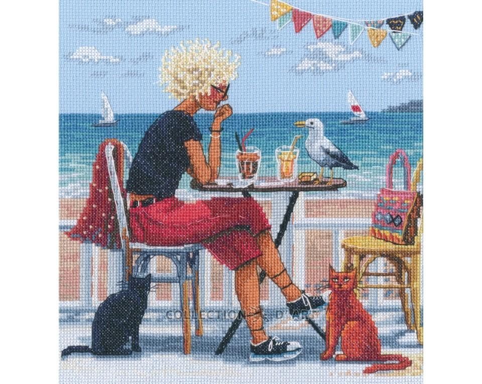 Holiday by the sea by RTO 2026 Counted Cross Stitch Kit