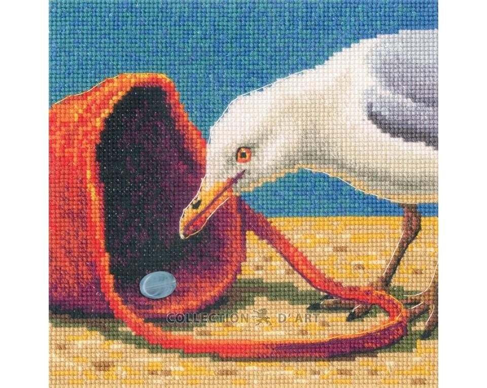 Curious seagull by RTO 2026 Counted Cross Stitch Kit