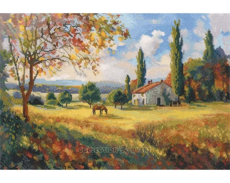 Autumn pastoral by RTO 2026 Counted Cross Stitch Kit