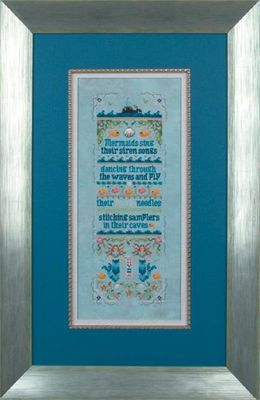 Sirens of the Sea by Just Nan 2009 Cross stitch pattern and Embellishment Pack