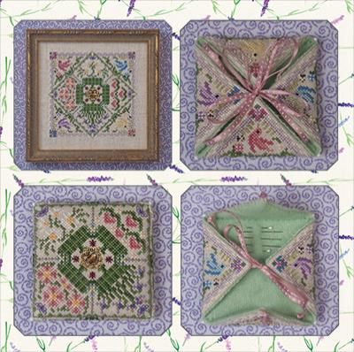 Summer in the Meadow by Just Nan 2015 Cross stitch pattern and Embellishment Pack