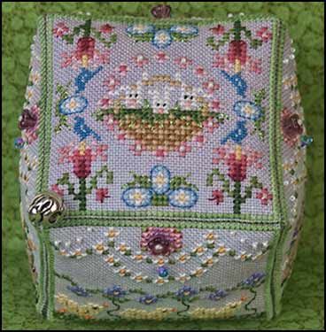 Hoppington Hill by Just Nan 2012 Cross stitch pattern and Embellishment Pack