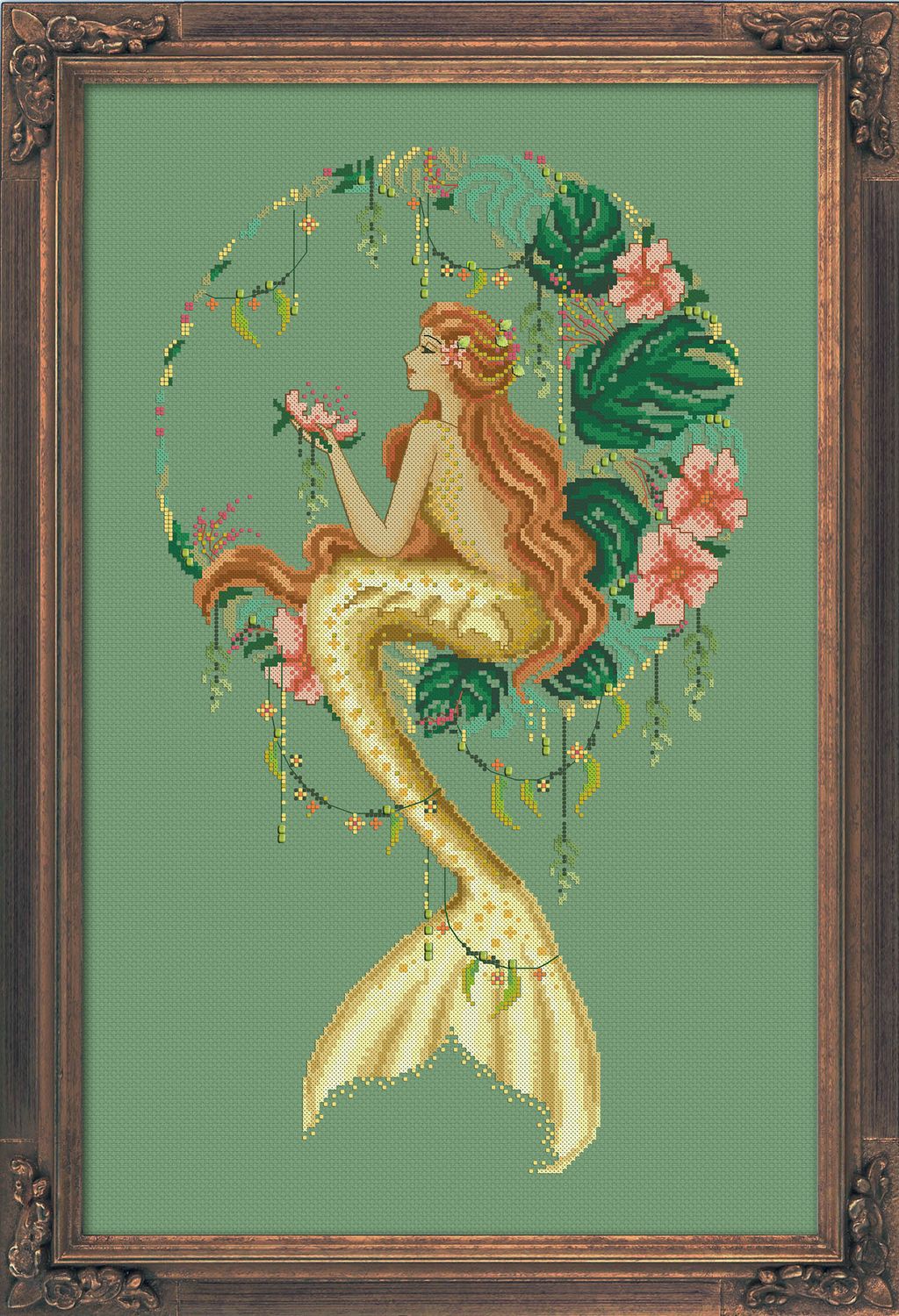 Sol Tropica by Bella Filipina Designs 2021 Beautiful mermaid new cross stitch pattern