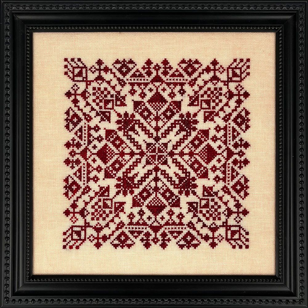 Cranberry Star by Ink Circles Exclusive Nashville 2026 Counted cross stitch pattern