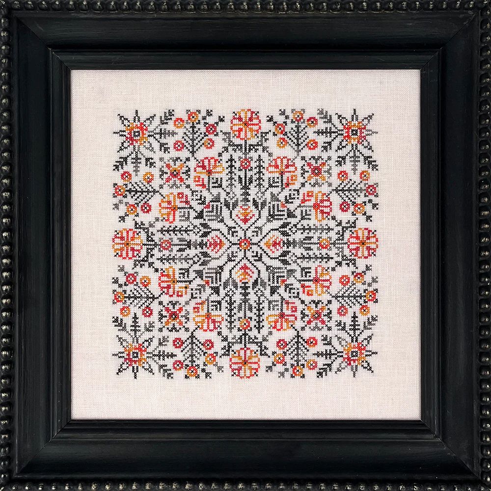 Bright Blooms by Ink Circles Exclusive Nashville 2026 Counted cross stitch pattern