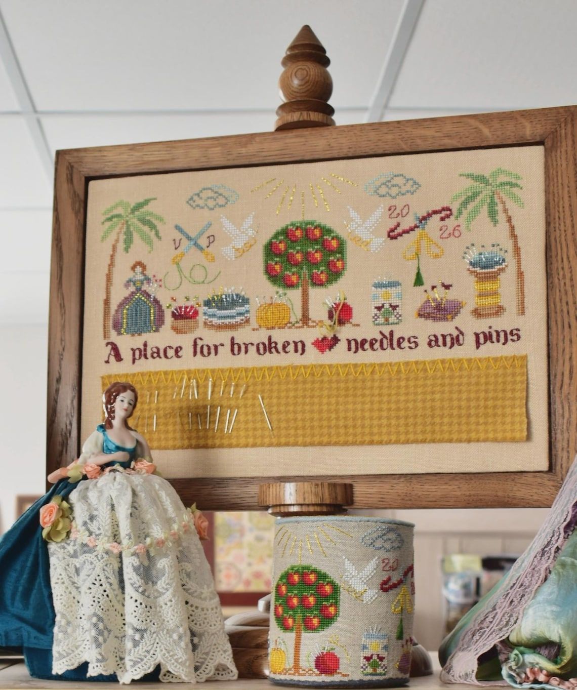 Needle Heaven by MilleFleur Exclusive Nashville Needlework 2026 Cross Stitch Pattern