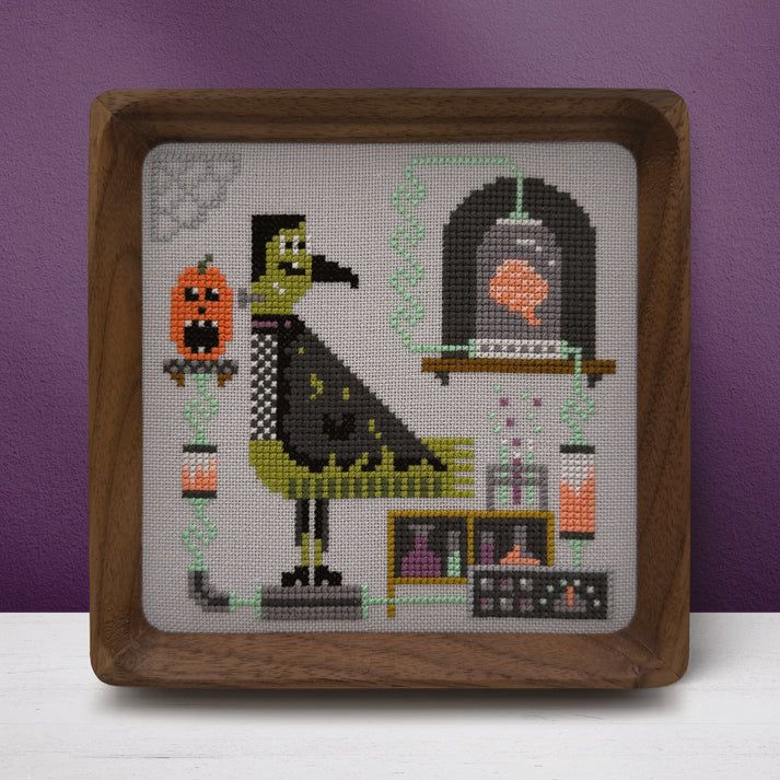Fitz Trick or Tweet Series by Boomerang Stitches 2026 Printed Counted Cross Stitch pattern