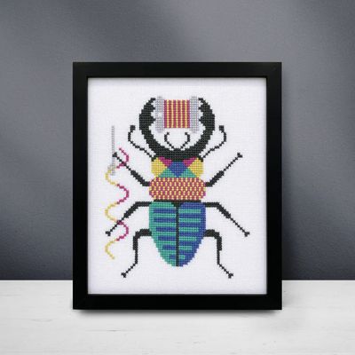 Stitchy Bug by Boomerang Stitches 2025 Printed Counted Cross Stitch pattern