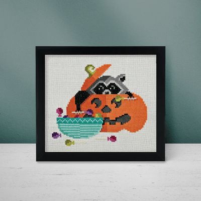 Snack-O-Lantern by Boomerang Stitches 2025 Printed Counted Cross Stitch pattern