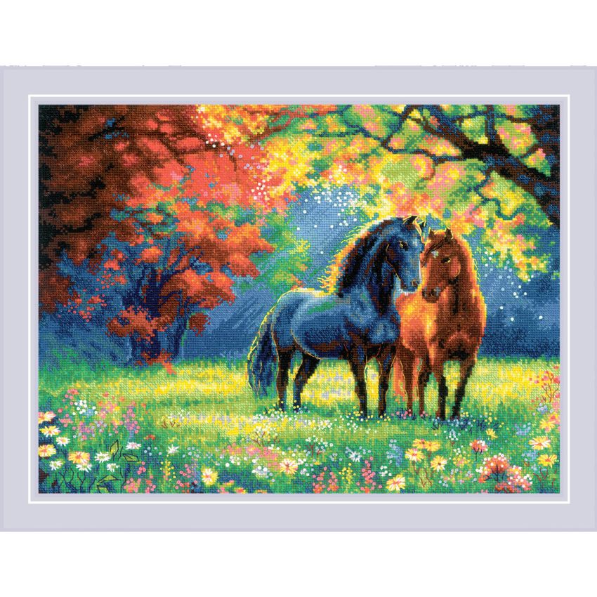 Autumn Morning by Riolis 2025 Counted cross stitch kit