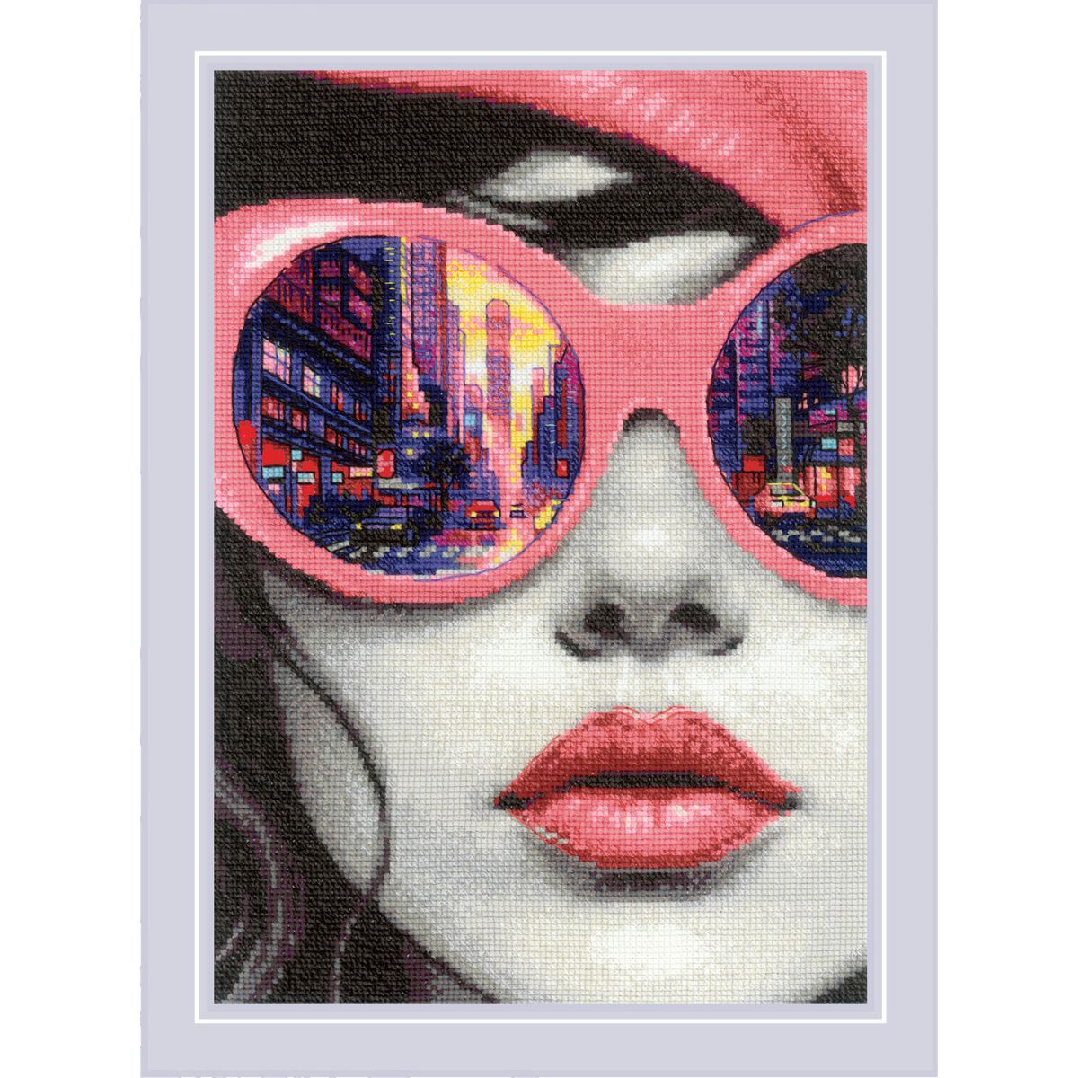 Big City Rhythm by Riolis 2025 Premium Counted Cross Stitch Kit
