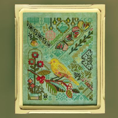 Canary Yellow by Jessica Doize (JEDxStitch) 2026 Counted cross stitch pattern