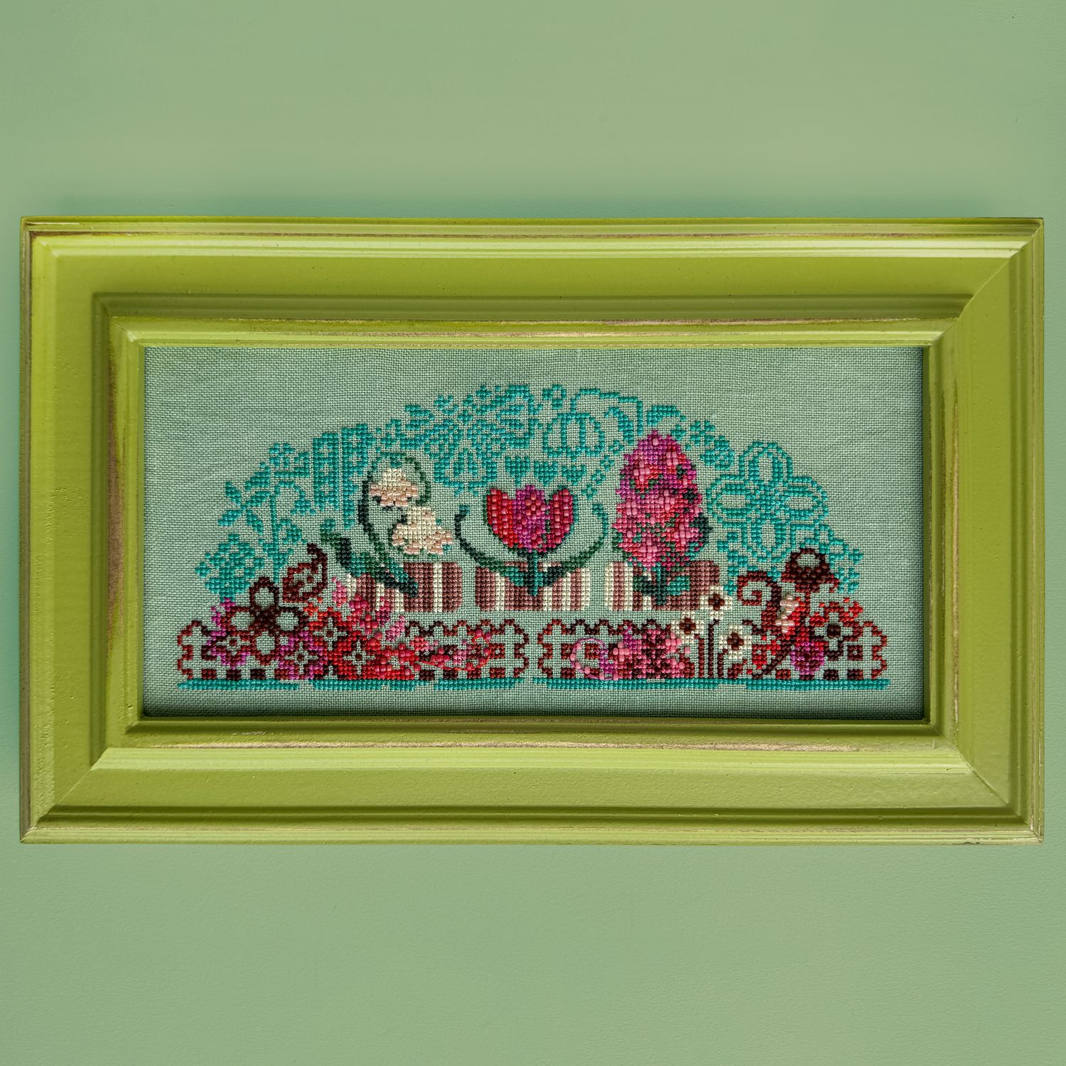 Flower Farm by Jessica Doize (JEDxStitch) 2026 Counted cross stitch pattern