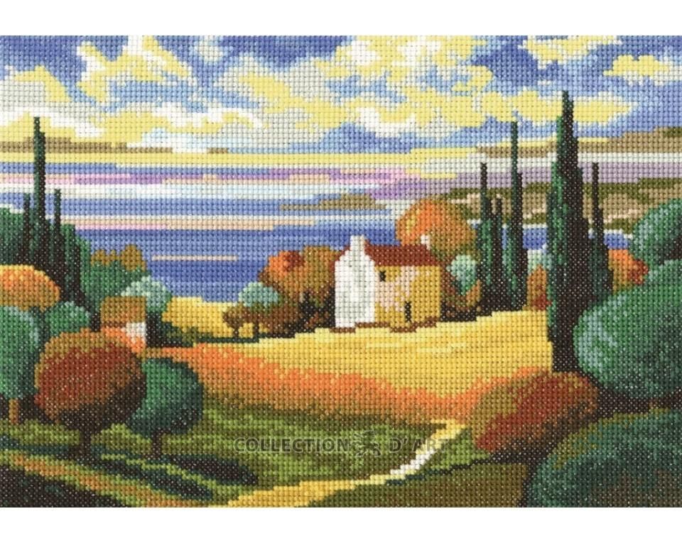 Sunny Tuscany by RTO Counted Cross Stitch Kit