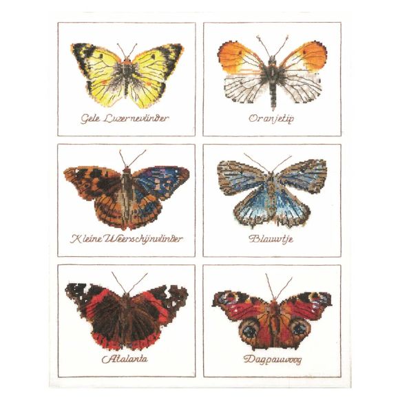 Butterflies by Thea Gouverneur Counted Cross Stitch